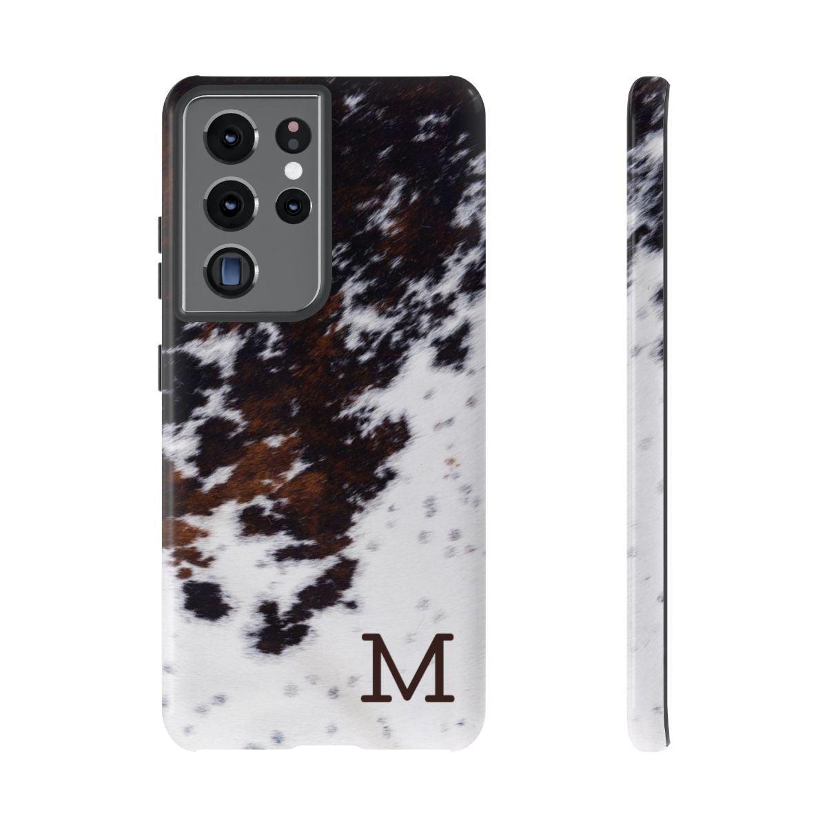 Cowhide Monogram Tough Case