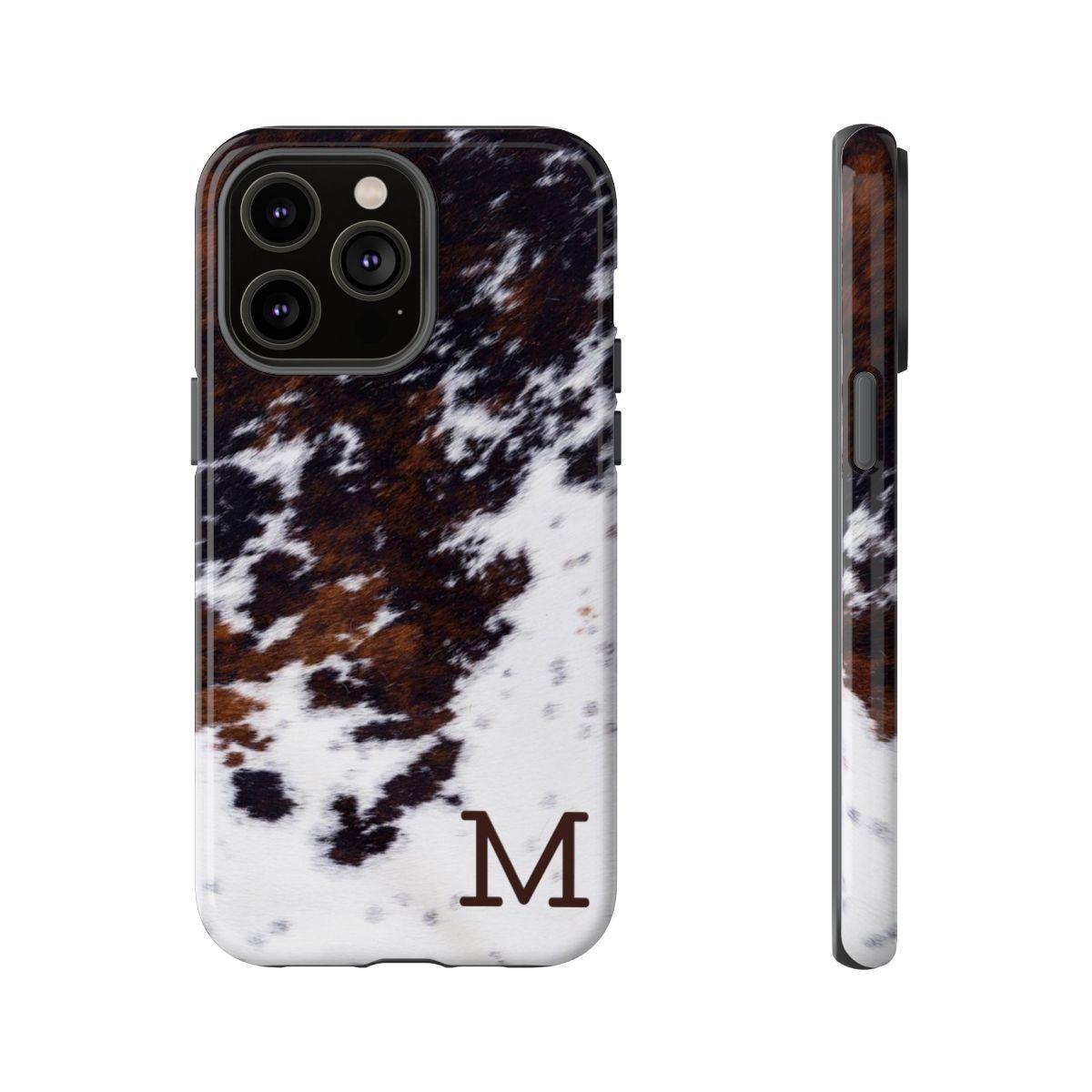 Cowhide Monogram Tough Case