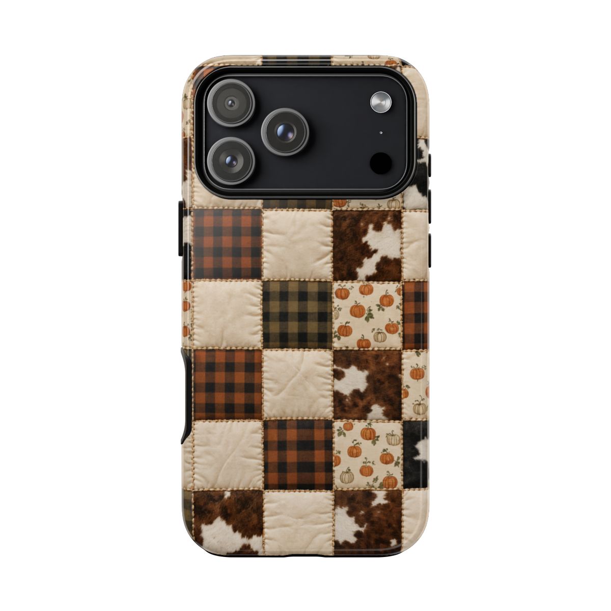 Cowhide Pumpkin Tough Case - iPhone 18 Pro Max