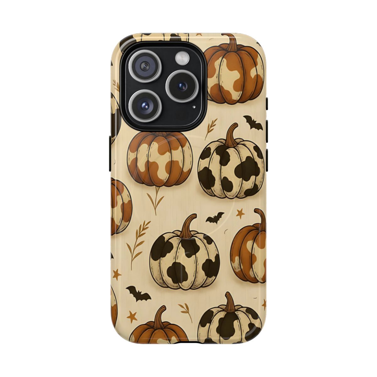 Cowhide Pumpkins Magnetic Case