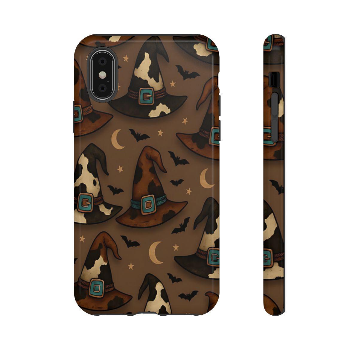 Cowhide Witch Hats Tough Case