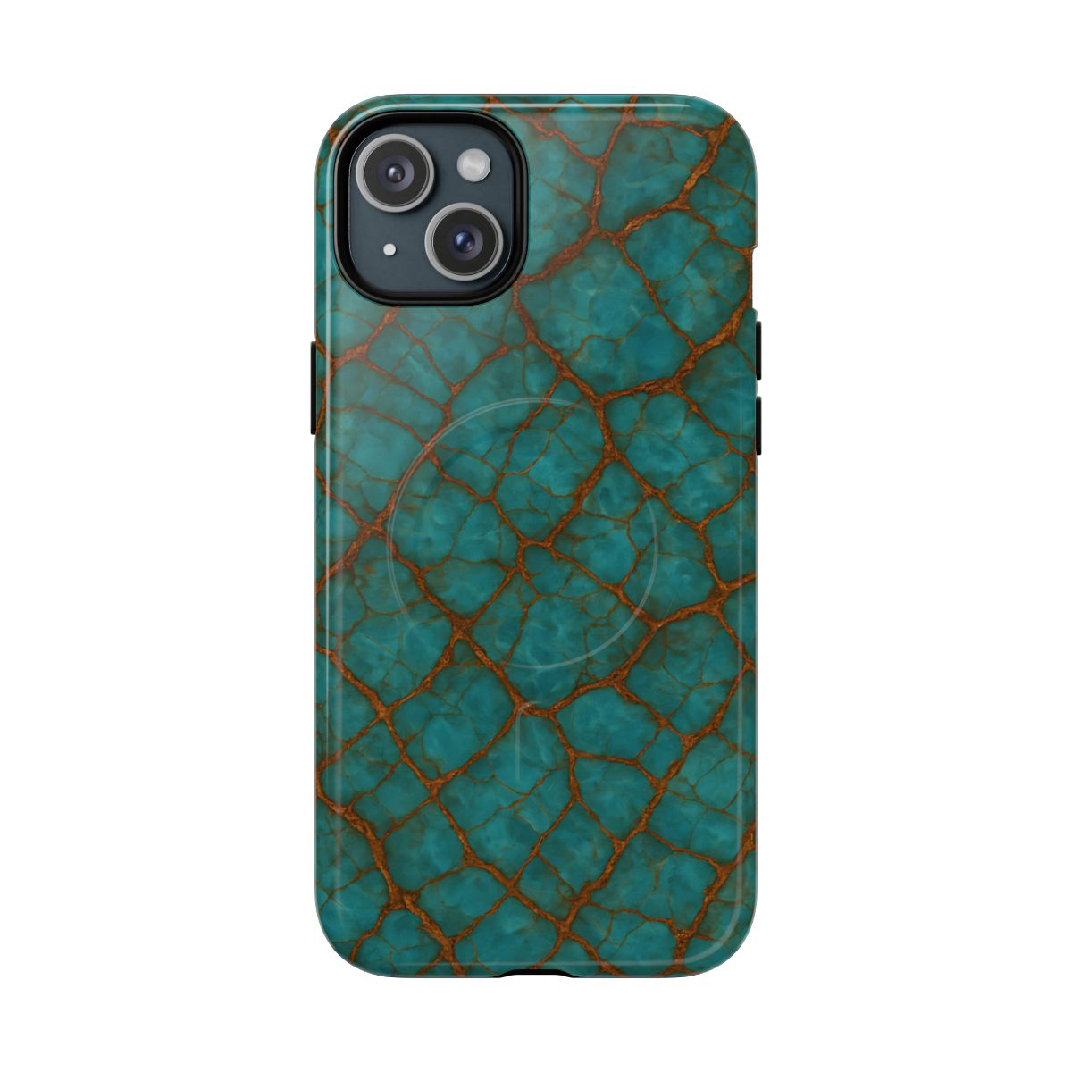 Cracked Jade Magnetic Case