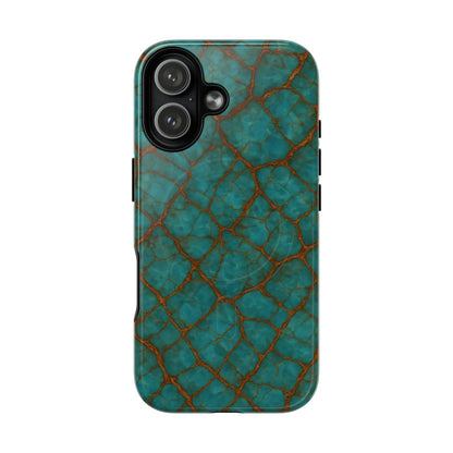 Cracked Jade Magnetic Case