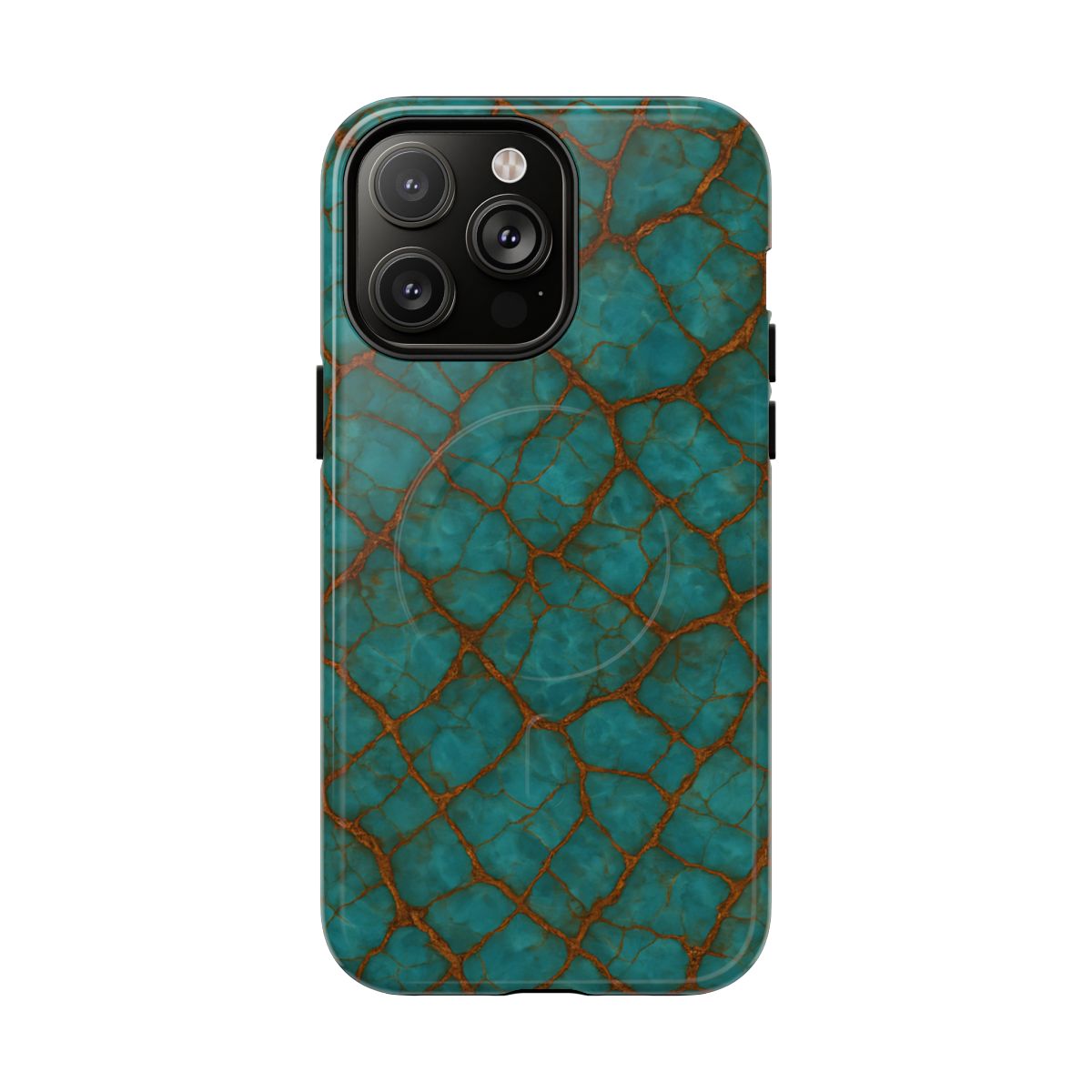 Cracked Jade Magnetic Case