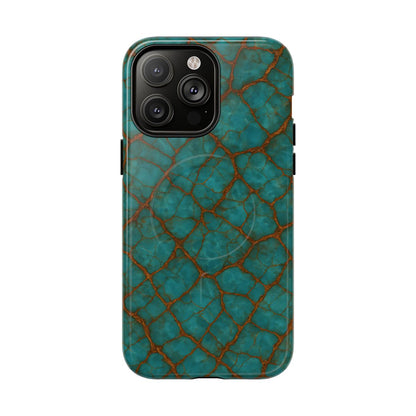 Cracked Jade Magnetic Case