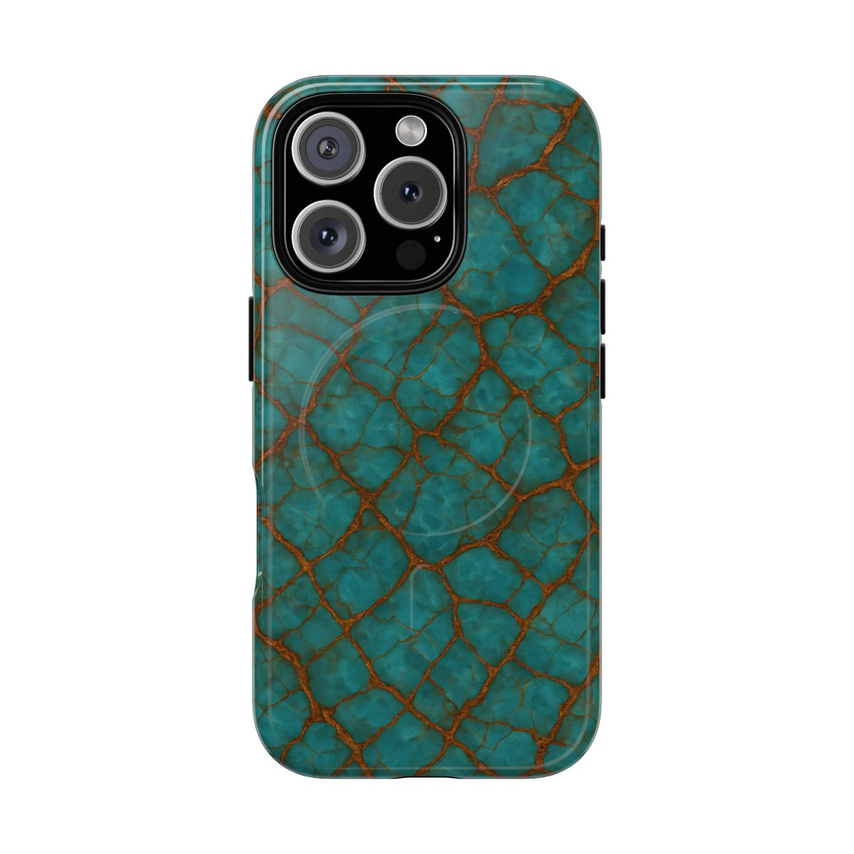 Cracked Jade Magnetic Case