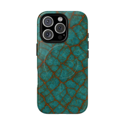 Cracked Jade Magnetic Case