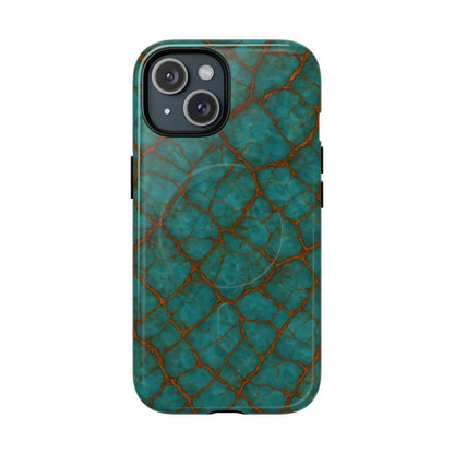 Cracked Jade Magnetic Case