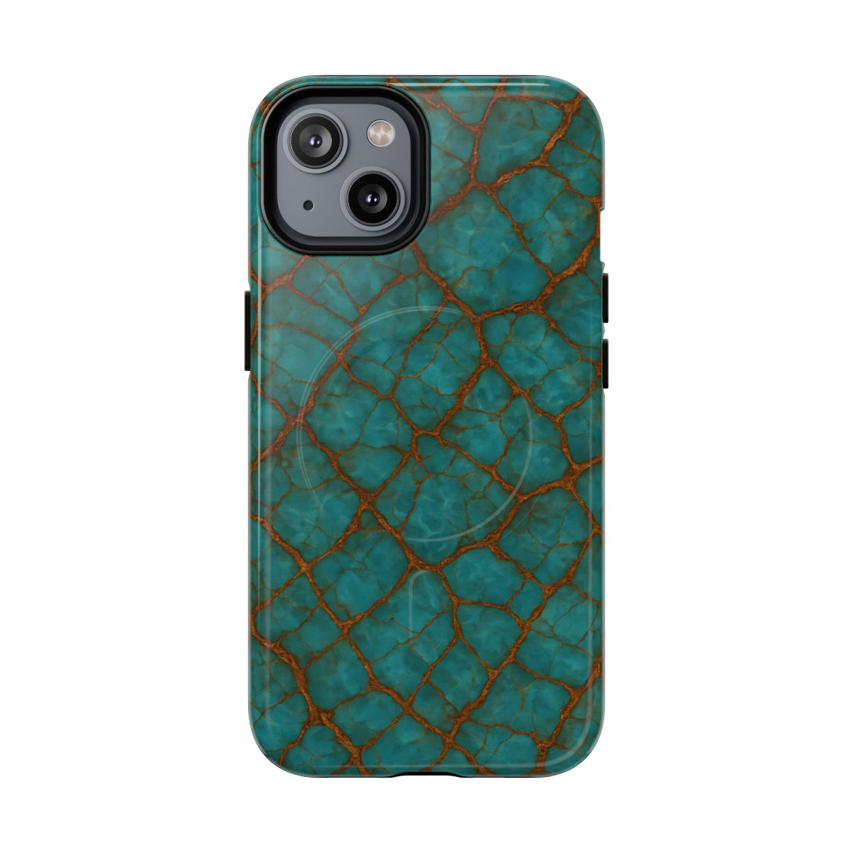 Cracked Jade Magnetic Case
