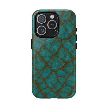 Cracked Jade Magnetic Case