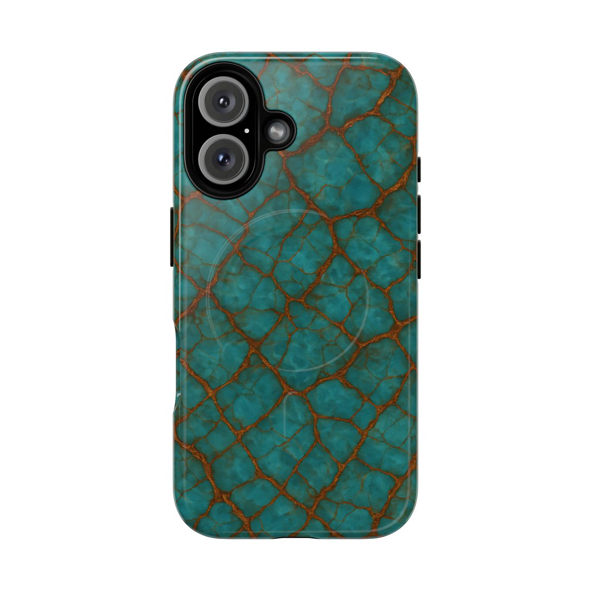 Cracked Jade Magnetic Case