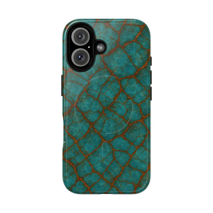 Cracked Jade Magnetic Case