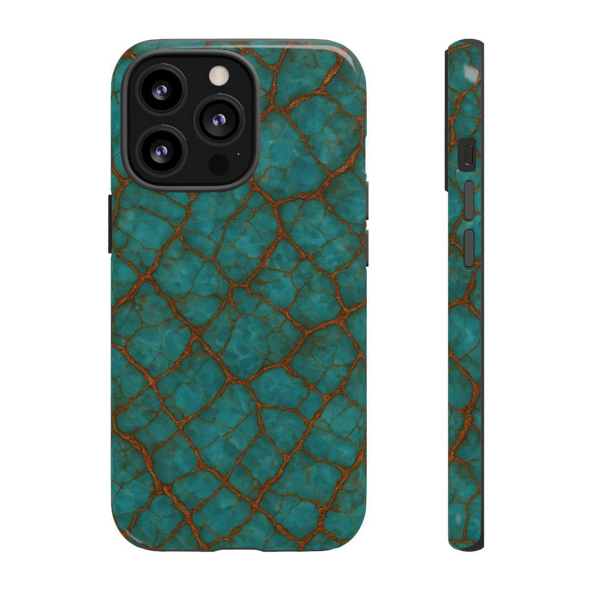 Cracked Jade Tough Case