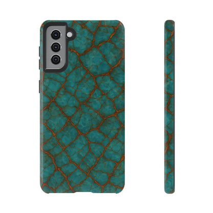 Cracked Jade Tough Case
