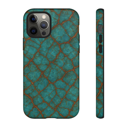Cracked Jade Tough Case