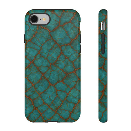 Cracked Jade Tough Case