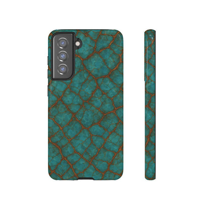 Cracked Jade Tough Case