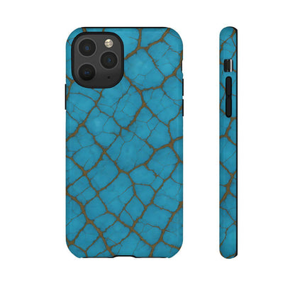Cracked Turquoise Tough Case