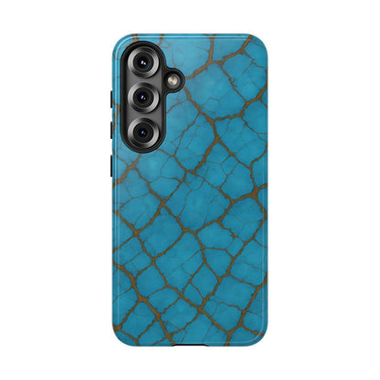 Cracked Turquoise Tough Case