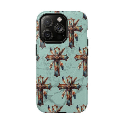 Crosses And Feathers Magnetic Case