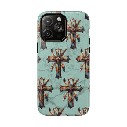 Crosses And Feathers Magnetic Case