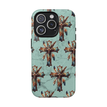 Crosses And Feathers Magnetic Case