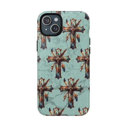 Crosses And Feathers Magnetic Case