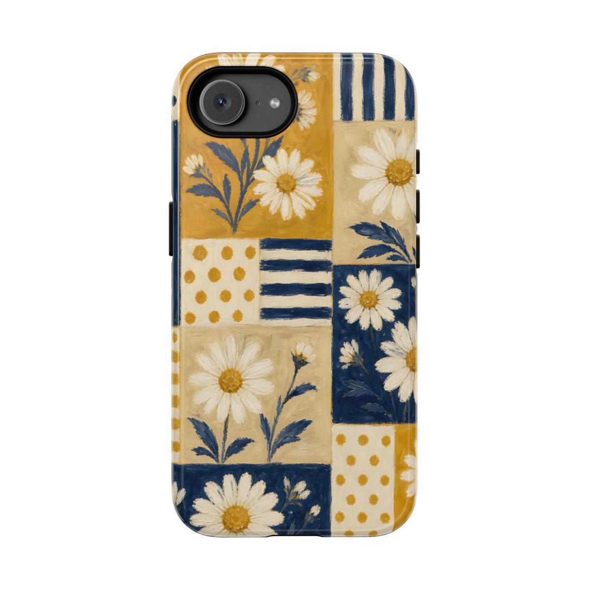 Daisy Patchwork Tough Case - iPhone 16e