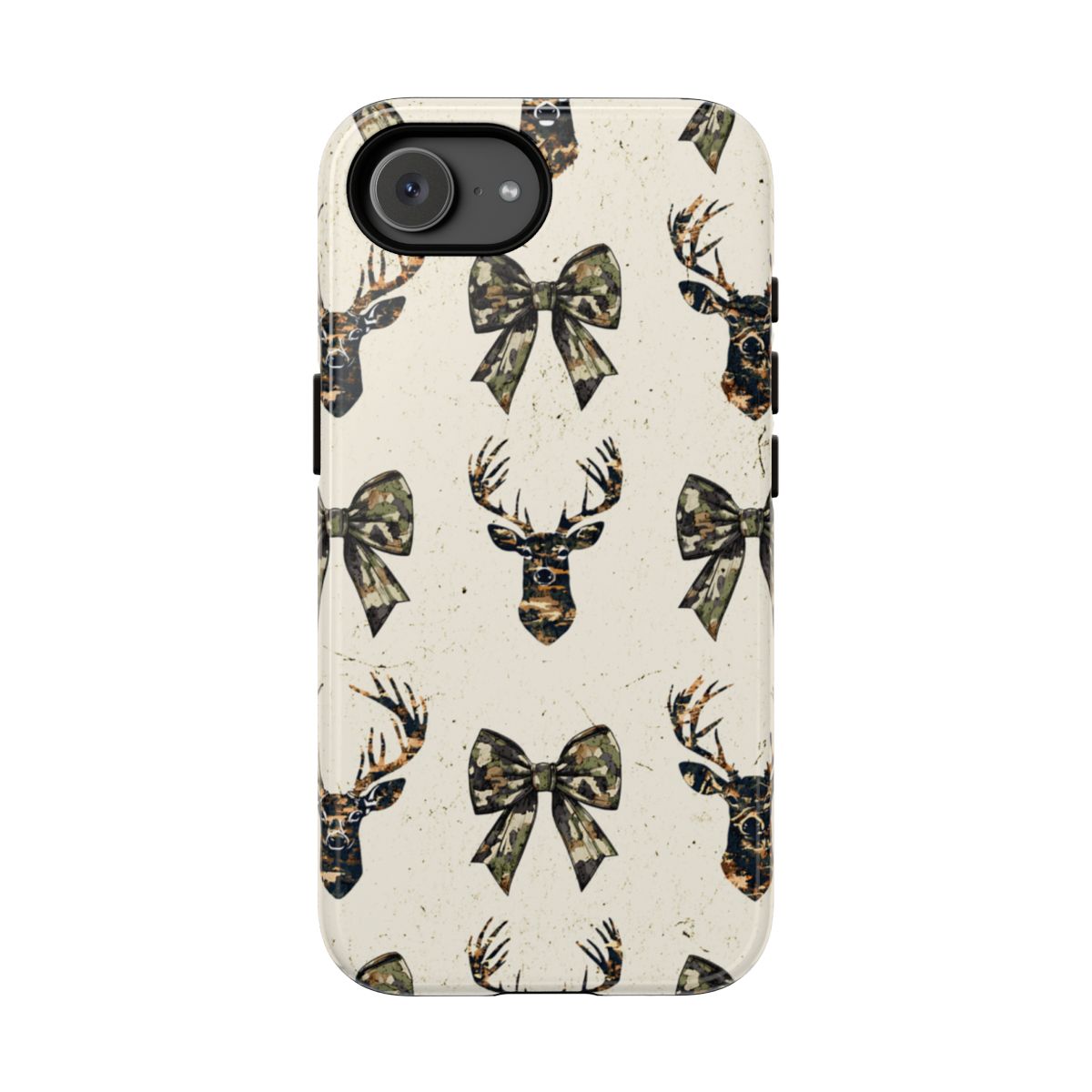 Deer + Bows Tough Case - iPhone 16e