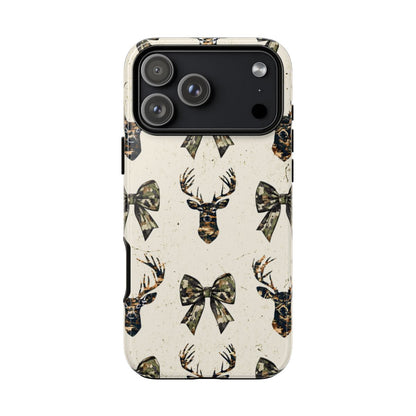 Deer + Bows Tough Case - iPhone 18 Pro Max
