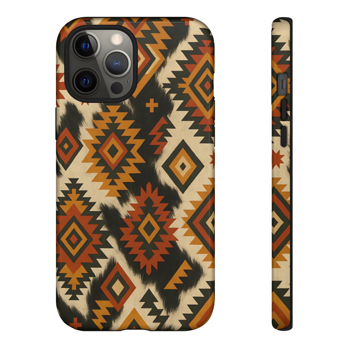Desert Aztec + Cowhide Tough Case