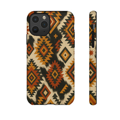 Desert Aztec + Cowhide Tough Case