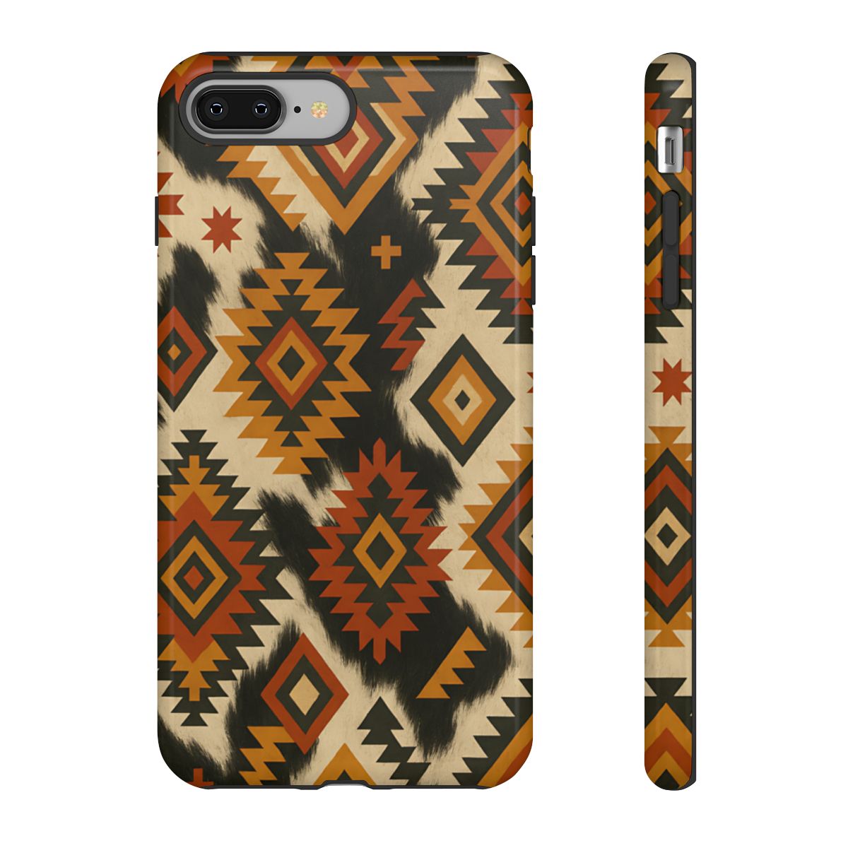 Desert Aztec + Cowhide Tough Case