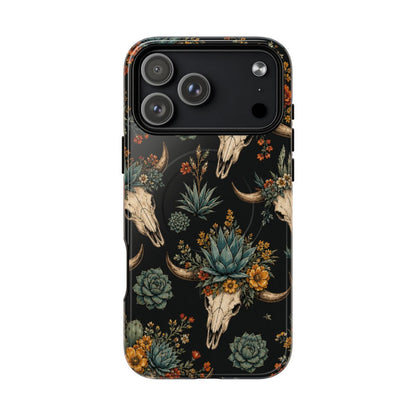 Desert Bloom Skull Magnetic Case - iPhone 18 Pro Max