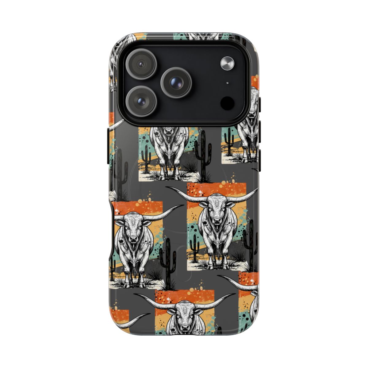 Desert Longhorn Magnetic Case