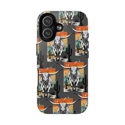 Desert Longhorn Magnetic Case