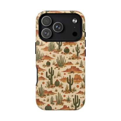 Desert Mesa Cactus Magnetic Case - iPhone 18 Pro