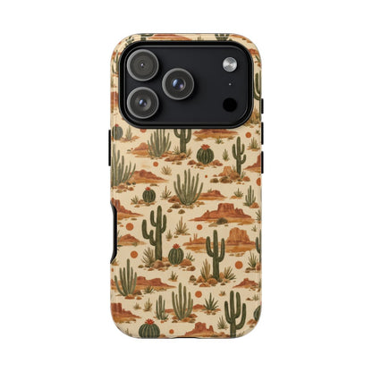 Desert Mesa Cactus Tough Case - iPhone 18 Pro