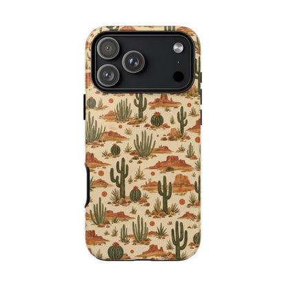 Desert Mesa Cactus Tough Case - iPhone 18 Pro Max