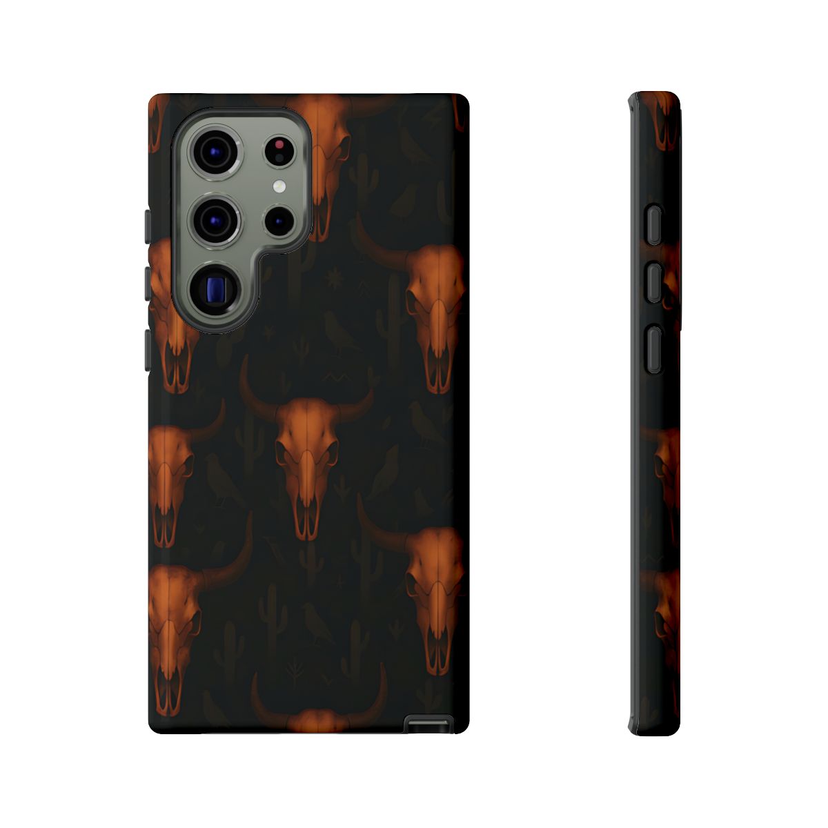 Ember Skulls Tough Phone Case