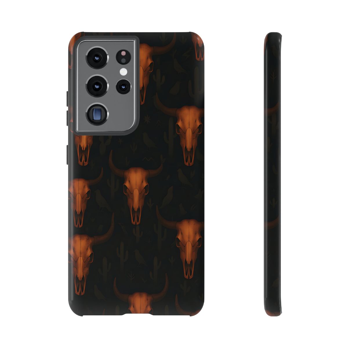 Ember Skulls Tough Phone Case