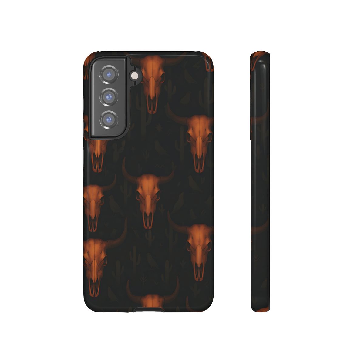 Ember Skulls Tough Phone Case