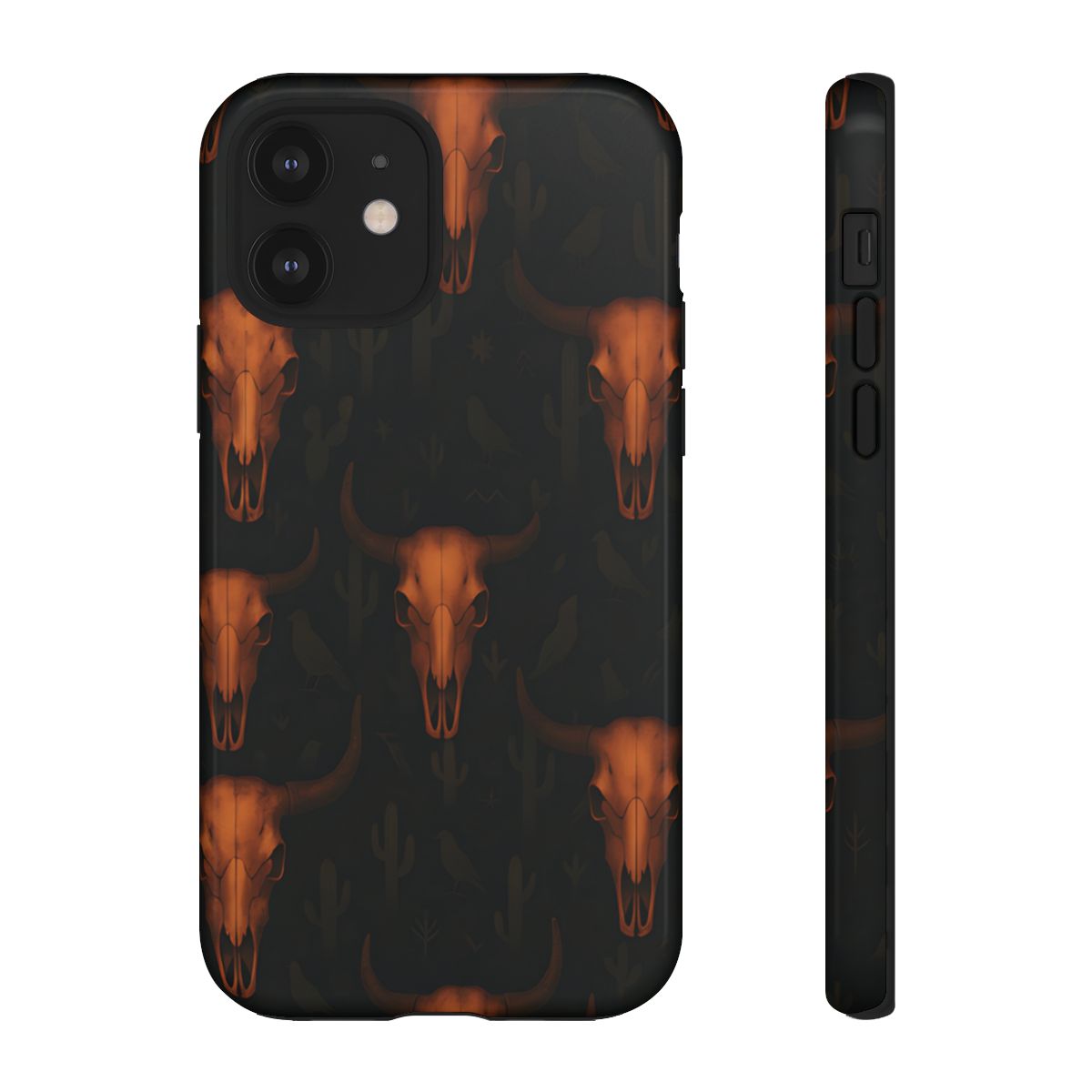 Ember Skulls Tough Phone Case