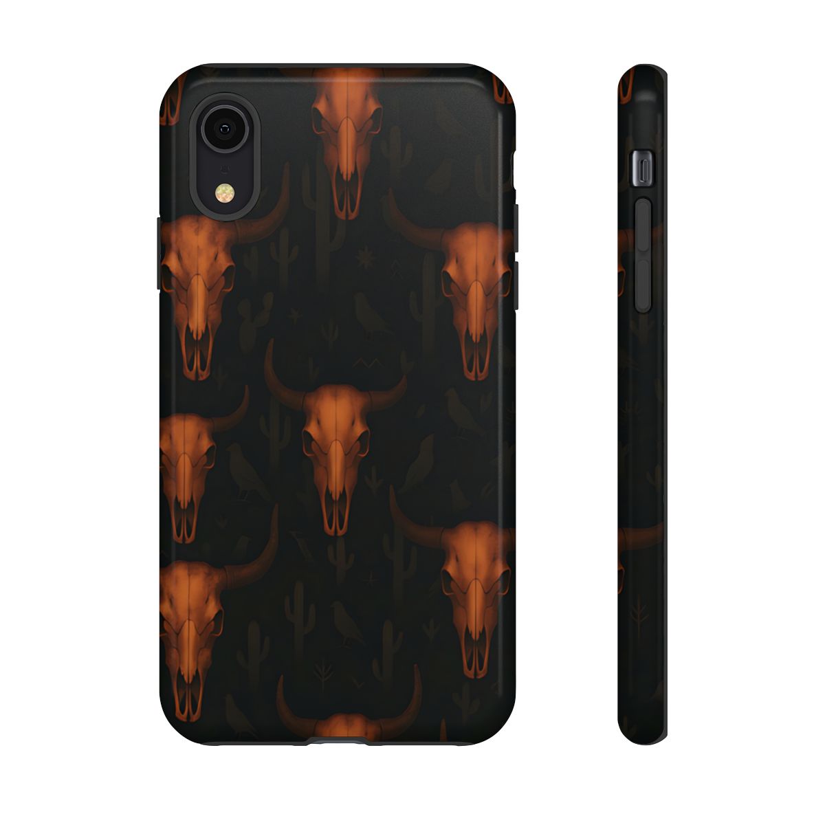 Ember Skulls Tough Phone Case