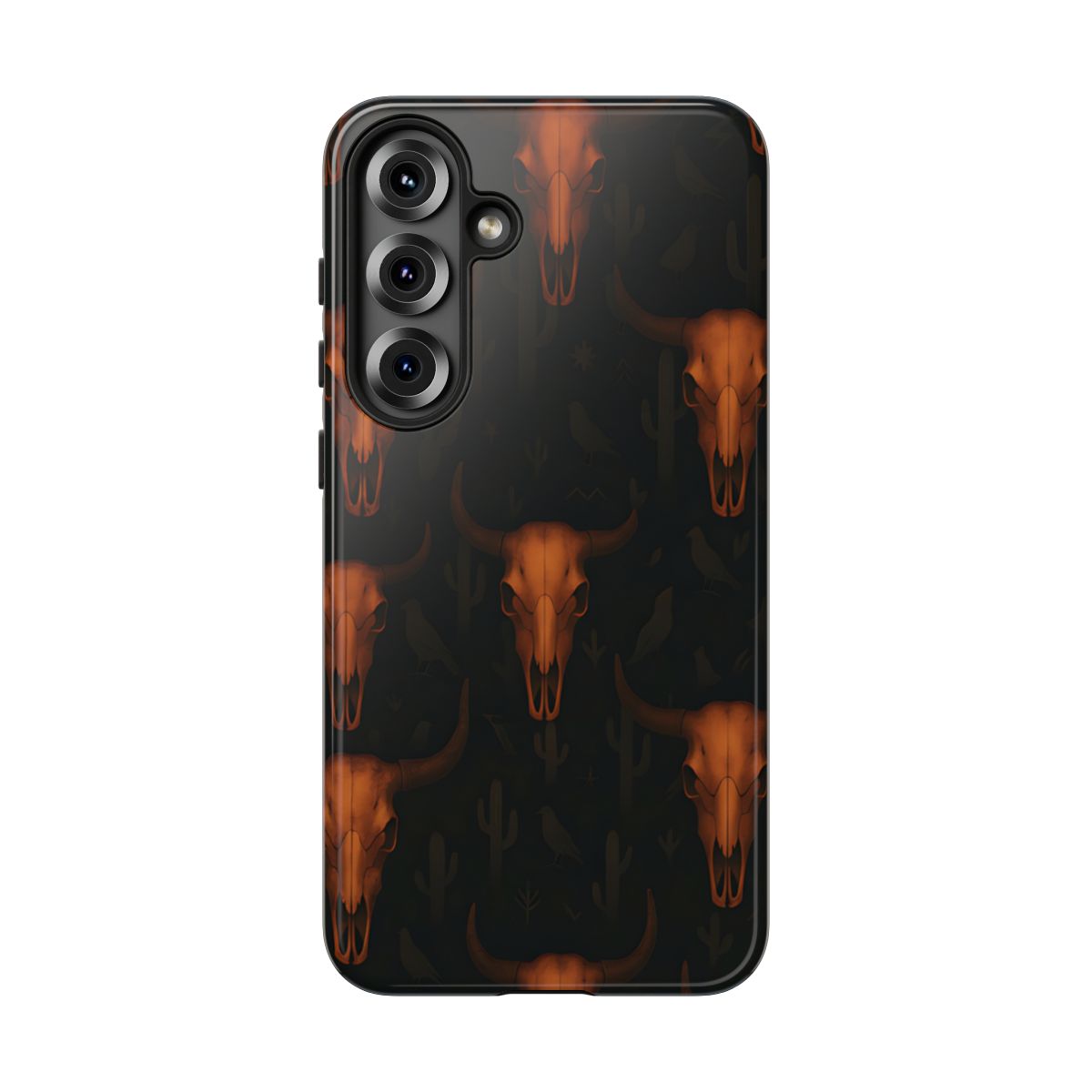 Ember Skulls Tough Phone Case