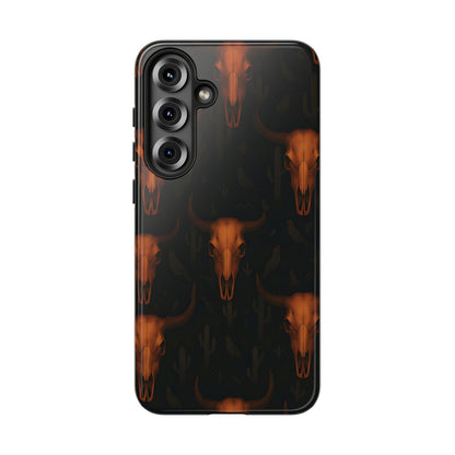 Ember Skulls Tough Phone Case