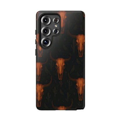Ember Skulls Tough Phone Case