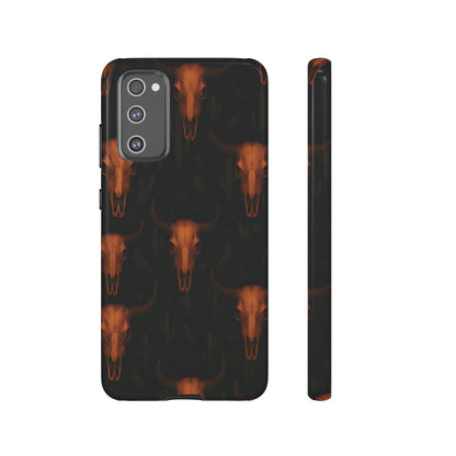 Ember Skulls Tough Phone Case