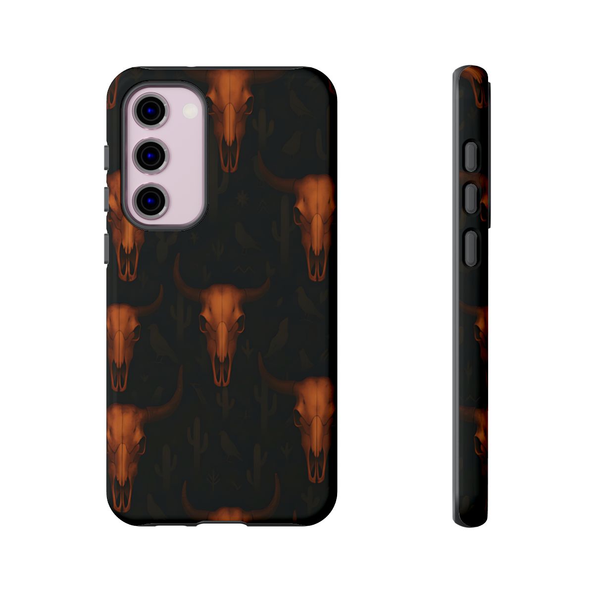 Ember Skulls Tough Phone Case