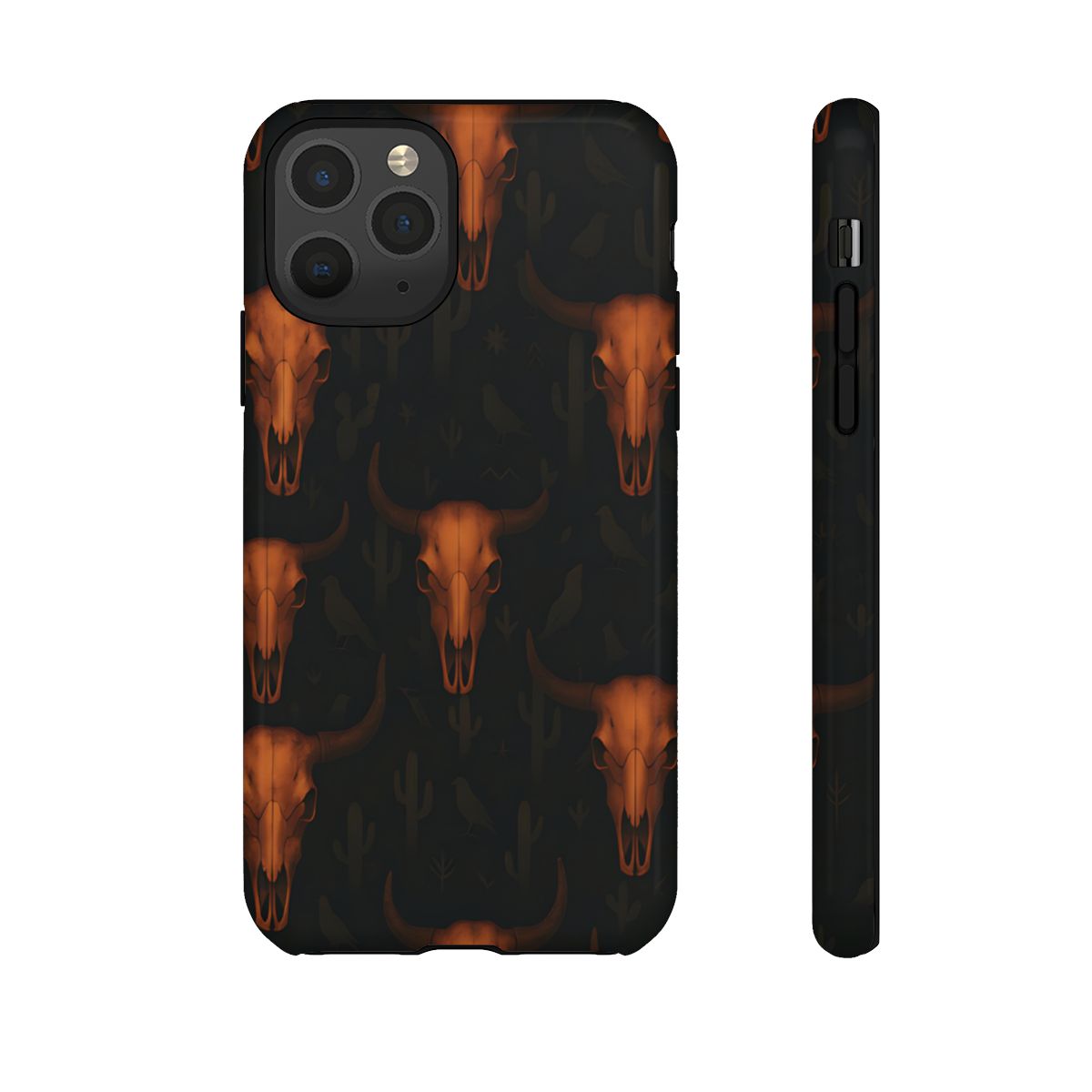 Ember Skulls Tough Phone Case